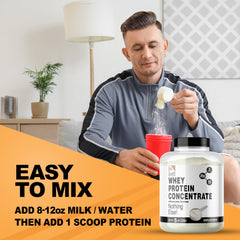 It's Just! whey protein label highlights unflavored option and USA-made quality.