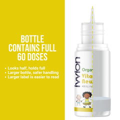 ivvion organic coconut MCT oil base in D3 drops