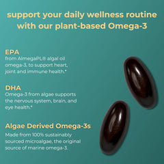 Iwi Omega-3 Mini Softgels pour for easy, daily omega-3 on-the-go