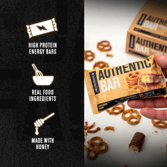 Jacked Factory Authentic Bar whey protein isolate focus for high-protein nutrition