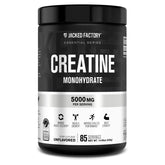 Jacked Factory creatine monohydrate powder container with 85 servings