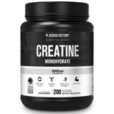 Jacked Factory creatine powder tub 1000g ready for workouts.