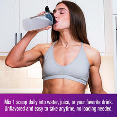 Jacked Factory Creatine for Women collagen hydrolysate supports hair and skin