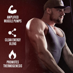Jacked Factory Nitrosurge Shred tub front showing label and serving size