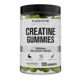 Jacked Factory Sugar-Free Creatine Gummies front view for daily use