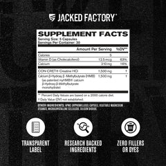 Jacked Factory supplement scoop illustrating easy serving of the capsules.