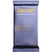 Jacob Bar Mixed Berry packaging front highlights clean ingredients and 20g grass-fed protein.