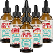 Jagielolia liposomal glutathione liquid bottle showing potent antioxidant support