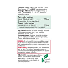 Jamieson Niacin Caplet being poured for daily routine