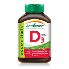 Jamieson Vitamin D packaging box for easy daily supplement routine.