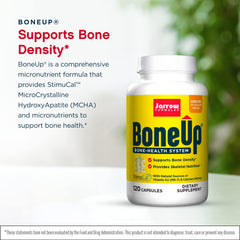 Jarrow Formulas Bone-Up pack of 2, paired bottles for sustained use.