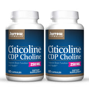 Jarrow Formulas Citicoline 250 mg bottle for brain support and daily focus.