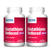 Jarrow Formulas Glutathione Reduced bottle front for daily use.