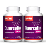 Jarrow Formulas Quercetin 500 mg bottle supports antioxidant status for daily wellness