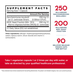 Two-pack box of Jarrow Formulas probiotic with delayed-release capsules