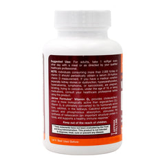 Bottle with label showing 100 softgels for ongoing use