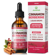 Javeriah Berberine Drops bottle for convenient daily wellness.