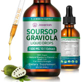 Javeriah Soursop liquid drops bottle for daily wellness support