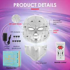 Jay Sarees portable mask for on-the-go light therapy