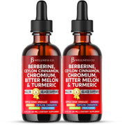 JB Wellness Co Berberine Cinnamon Drops bottle for convenient daily intake.