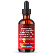 JB Wellness Co berberine cinnamon drops bottle with dropper for easy daily dosing