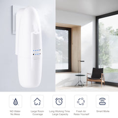 Waterless diffuser using cold-air diffusion technology.