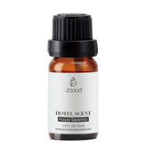 JCLOUD Royal Serenity oil bottle pour showing a premium blend for spa-like ambience