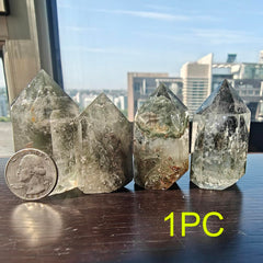 jdflying Lodolite inclusions featuring feldspar and chlorite support energizing insights during practice