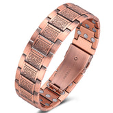 Jecanori 3X strength copper magnetic bracelet for men with strong magnetism