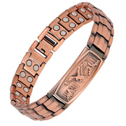 Jecanori Pure Copper Bracelet for Men with refined copper glow for daily wear.