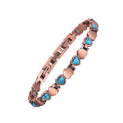 Jecanori Ultra-Strength Copper Magnetic Bracelet for Women with 3800 Gauss magnets for daily wear.
