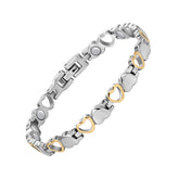 Jecanori Ultra Strength Magnetic Bracelet on wrist with magnets for daily comfort