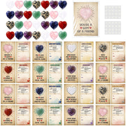 JellyArch 28-card gift set with heart-shaped gems for Valentine projects