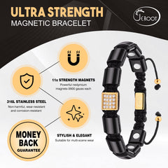JEROOT 316 titanium steel magnets deliver premium feel and magnetic integrity.