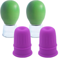Jesakmie purple nipple vacuum cup—compact, travel-ready for on-the-go use.