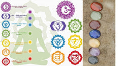 Jet International energy-balancing crystals aiding focus during yoga and mindfulness.