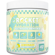 Jet Social Rocket Hydration lemonade bottle pour boosts on-the-go hydration