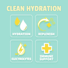 Jet Social Rocket Hydration lemonade scoop mixing powder for quick hydration