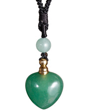 Jewever crystal necklace perfume bottle pendant for on-the-go aroma diffusion.