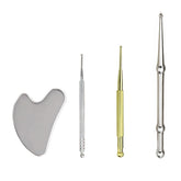 JFGLORIX retractable copper probe for precise acupoint stimulation on the go