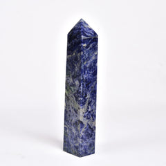 JIC Gem blue sodalite enhances mental clarity and rational thinking