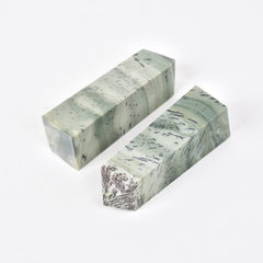 JIC Gem dendritic jade tower in home decor inspires abundance daily.