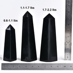 JIC Gem natural obsidian features unique inclusions and natural variations.