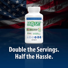 Capsules from Jigsaw Health MagSRT held in hand