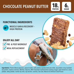 JimmyBar real peanuts featured as first ingredient for authentic flavor