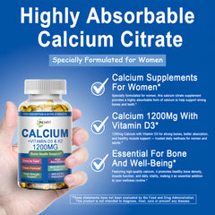 JINGYAT calcium with D3 and K2 enhances absorption and targeted bone support