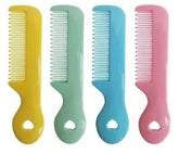 Jinshining 4-piece baby brush set with soft round-tip bristles for gentle scalp care