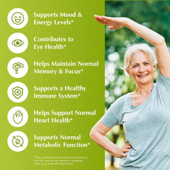 Saffron capsules being poured into daily routine for mood support