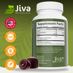 Close-up of fulvic acid-rich shilajit extract in Jiva gummies