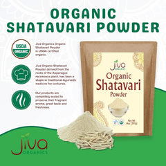 Shatavari powder sealed in kraft bag preserves freshness and aroma.